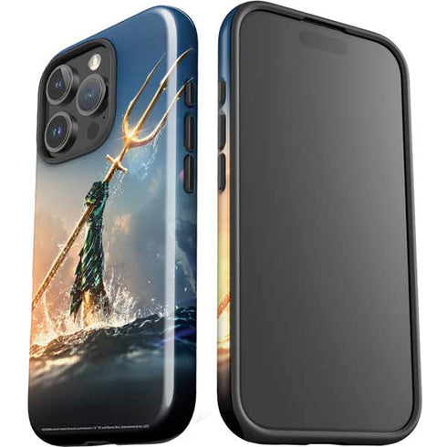 DC Comics Aquaman Movie Poster Trident iPhone 16 Pro Impact Case